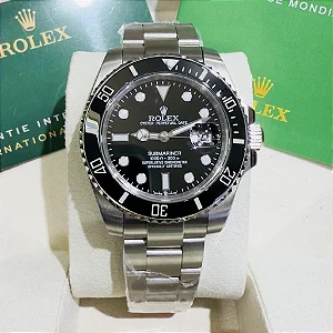 Relógio Rolex Submariner Date Preto