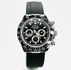 Relógio Rolex Daytona Oyster Flex Ouro Branco