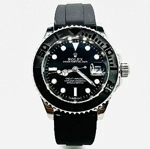 Relógio Rolex Yacht-Master Oyster Flex Ouro Branco
