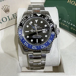 Relógio Rolex GMT-Master II Batman Oyster
