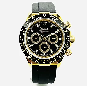 Relógio Rolex Daytona Oyster Flex Ouro Amarelo