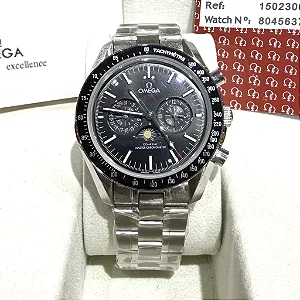 Relógio Omega Speedmaster Moonphase Co-Axial Master Chronometer