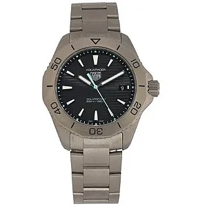 Relógio TAG Heuer Aquaracer Professional 200 Solargraph Titanium 40mm Masculino Premium