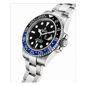 Relógio Primeira linha GMT Batman 40mm Automático Oyster
