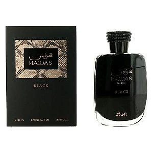 Perfume Arabe Rasasi Hawas Black 100ML Eau de Parfum