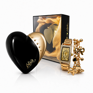 Kit Perfume Chic N'Glam Elixir 75ML Eau de Parfum + Relogio