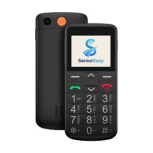 Celular SeniorEasy com Botão SOS 4G – Teclas Grandes, Dual SIM e Fácil de Usar! ✅