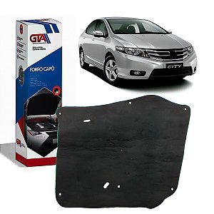 Forro Manta Do Capô Anti Ruído e Chamas Honda City 2009 A 2014