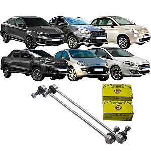 Par Bieleta Dianteira Stilo Punto Linea Pulse Argo Strada
