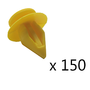 Kit 150 Grampos Forração Amarelo Audi Ford Renalt