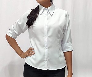 Camisa social feminina