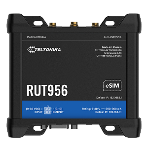 RUT956 -ROTEADOR CELULAR INDUSTRIAL