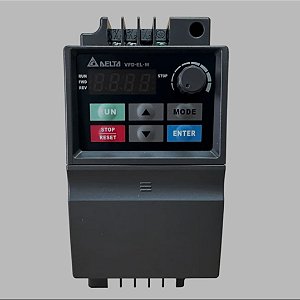VFD004EL21W-1 Inversor de frequência EL-W 0,5CV (0,4 kW) 220V 1F Delta