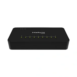 SWITCH 8 PORTAS 10100 MBPS S1108F INTELBRAS