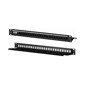 PATCH PANEL DESCARREGADO 24 PORTAS PPD24 INTELBRAS