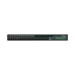 SWITCH 24 PORTAS 101001000 POE 4 SFP S2328G PA INTELBRAS