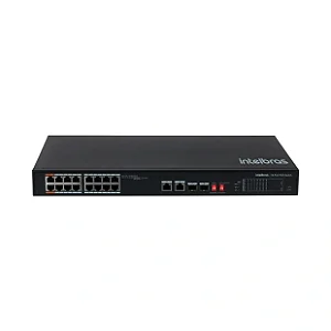 SWITCH 16 PORTAS 10100 POE 2 PORTAS COMBO SF 1822 HI POE N INTELBRAS