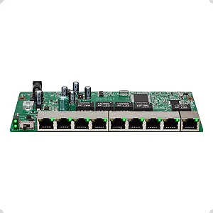 SWITCH POE REVERSO 8 PORTAS FAST 1 PORTA GIGABIT SF 910 PAC