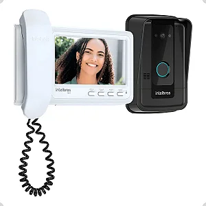 VÍDEO PORTEIRO COM MONOFONE IVR 7 ID