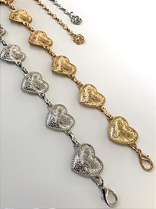 Cinto Corrente Coração Barbara Ref. 1510