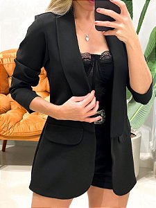 Max Blazer em Alfaiataria com Lapela Simone Ref. 1557