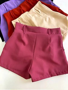 Short Feminino Alfaiataria Lily ref.782