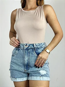 Body Feminino em Suplex Regata Rayane Ref. 1138