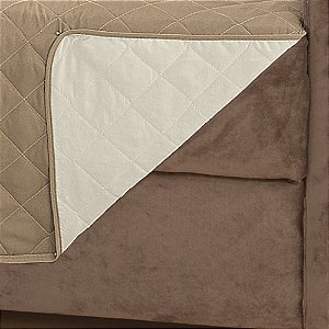 Protetor de Sofá Padrão 2 Lugares Manu 100% Poliéster