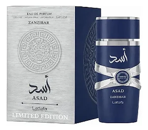 Asad Zanzibar Edição Limitada EDP Masculino 100ML - Lattafa