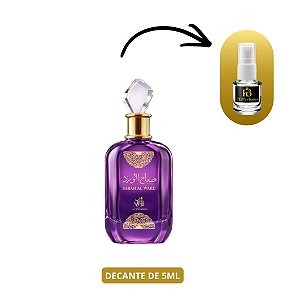 (Decant 5 Ml) Sabah Al Ward Delilah EDP Feminino - Al Wataniah