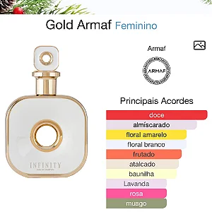 Infinity Gold EDP 105ml Unissex – Armaf