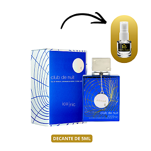 (Decant 5ml) Club de Nuit Iconic EDP Masculino – Armaf