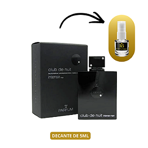 (Decant 5ml) Club de Nuit Intense Man EDT Masculino – Armaf