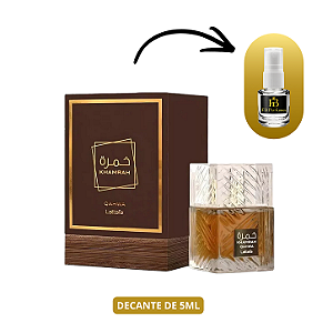 (Decant 5ml) Khamrah Qahwa EDP Unissex – Lattafa