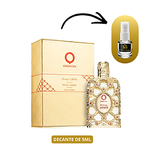 (Decant 5ml) Royal Amber EDP Unissex – Orientica