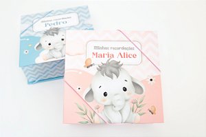Caixa Recordações do Bebê Personalizada
