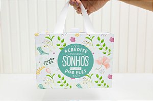 Caixa Gaveta com Alça Estilo Sacola