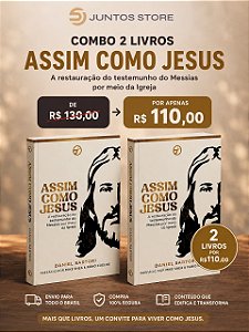 Combo 2 Livros - Assim Como Jesus