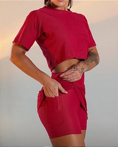 Short Saia Fitness com Bolso – Conforto & Estilo2