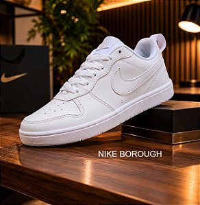 Nike Air Force Borouch Tênis Branco e Preto