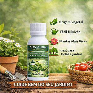 Óleo de Neem Nim 100ml Super Concentrado