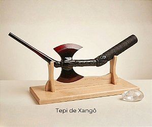 Tepi formato de Machado Duplo – Peça Exclusiva - Sopro Imperial
