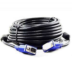 Cabo VGA HD15 Macho x Macho 10m com Filtro 16.04.031P