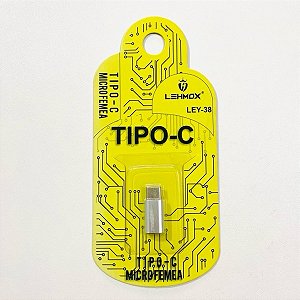 Adaptador Micro-V8/Tipo-C LEY-38