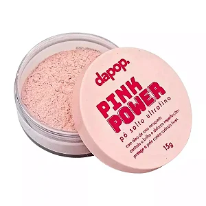 Pó Solto Ultrafino Rosa Mosqueta Pink Power Dapop