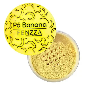 Pó Banana Fixador Translucido Finalizador Fenzza