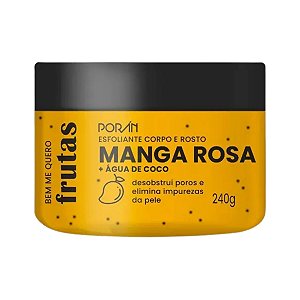 Esfoliante Corpo E Rosto Manga Rosa Bem Me Quero Poran