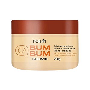 Esfoliante Natural Corpo Q Bum Bum Poran