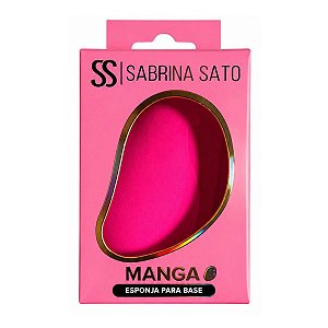 Esponja Sabrina Sato Manga Macias Para Base e Corretivo Com Acabamento Perfeito