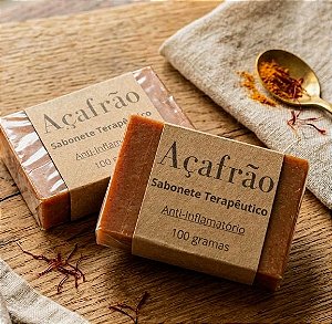 Sabonete Terapêutico de Açafrão